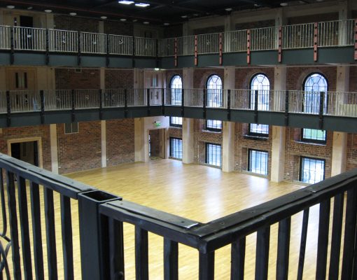 The Black-E Main Space - Lower Balcony