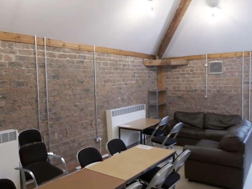 Example of upper floor office space