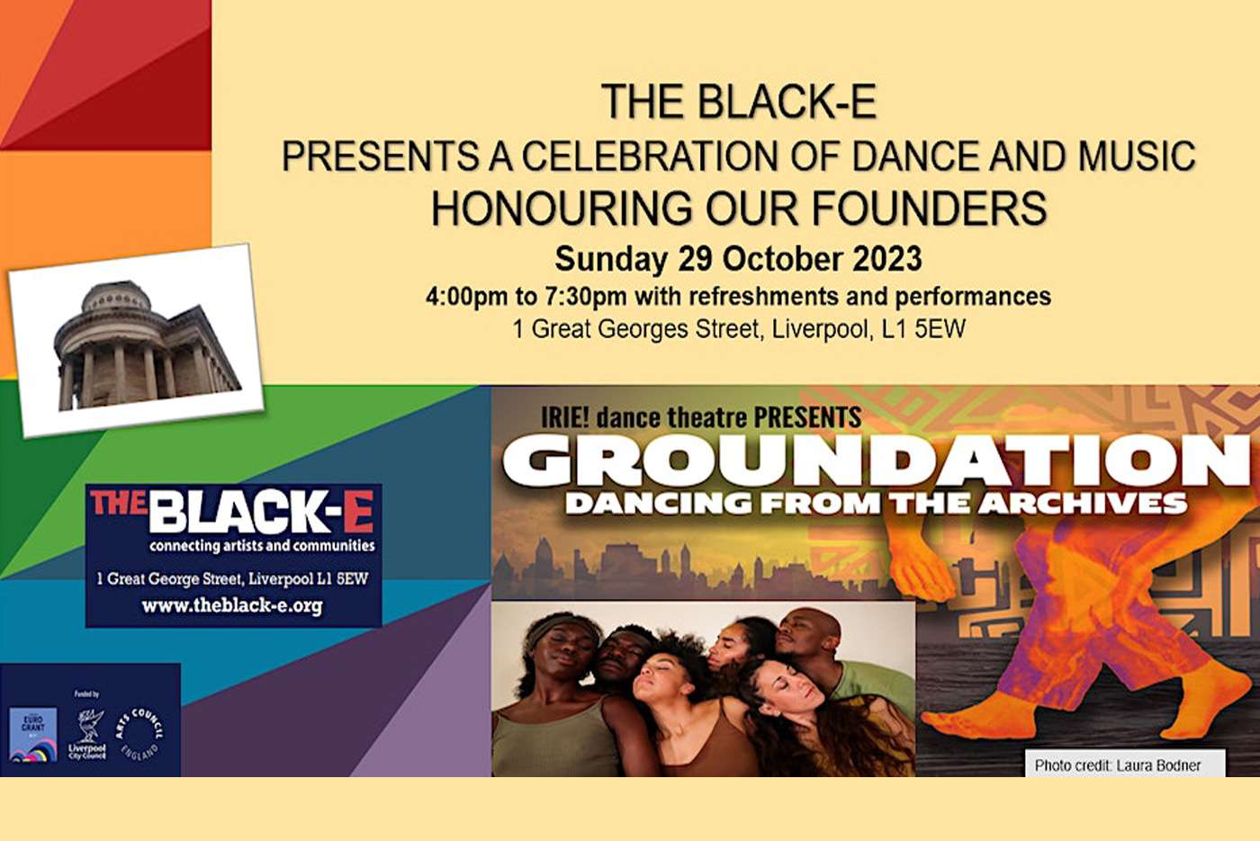 Black-E People's Gala, honouring our founders with IRIE! dance & Guests