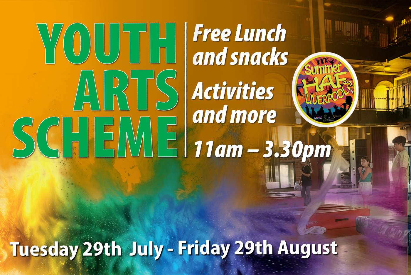 the Summer Youth Arts Scheme