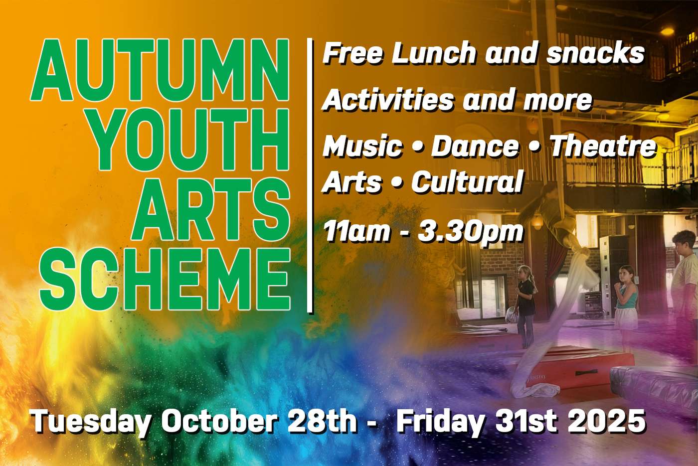 Autumn Youth Arts Scheme