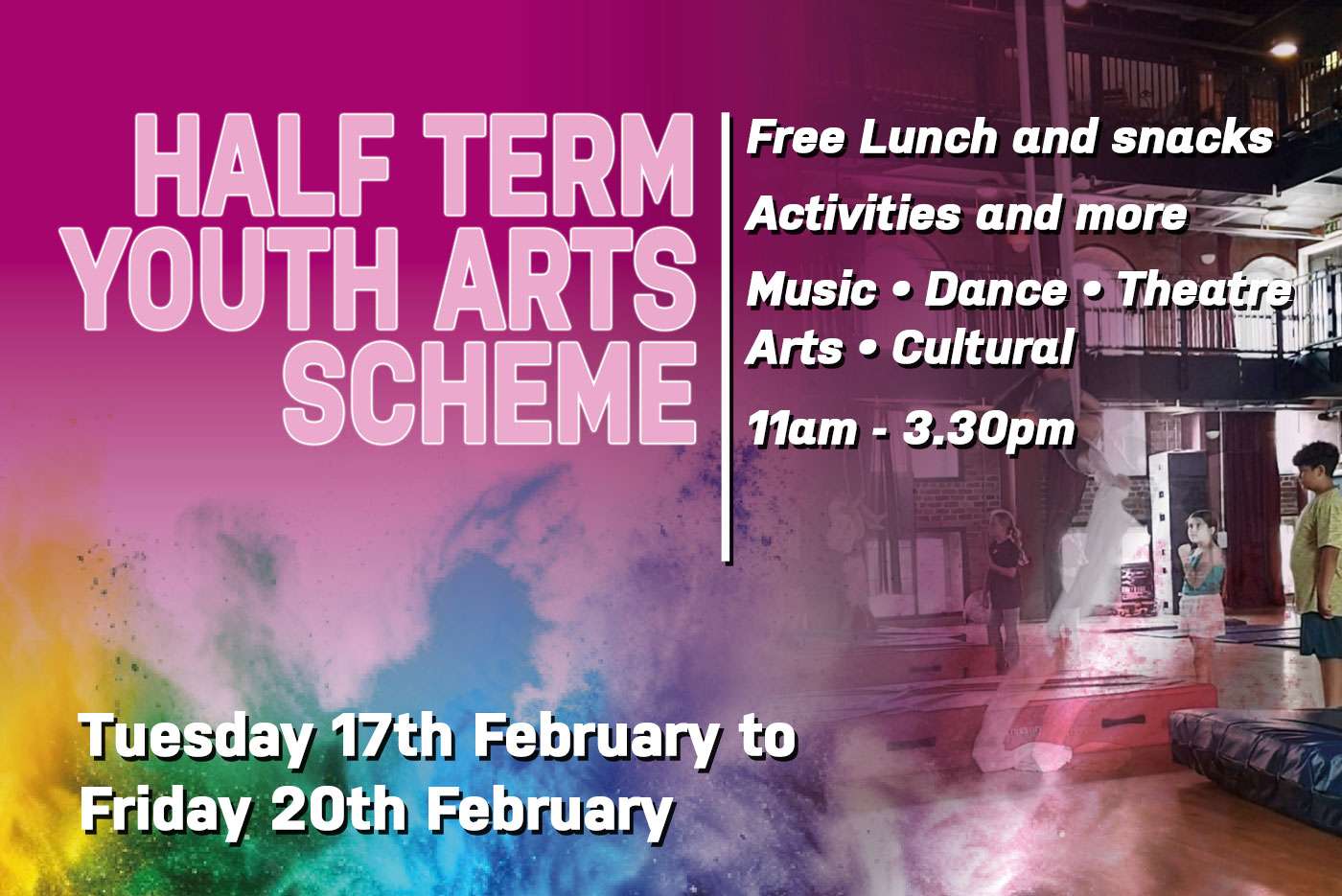 Half Term Youth Arts Scheme