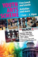 Youth Arts Scheme May Half Term: Tuesday 26 May to Friday 29 May - 11-3:30pm